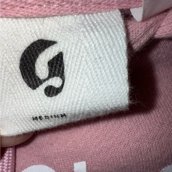 Glossier Women's Hoodie in Soft Pink - Picture 2 of 2